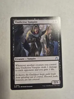 Vindictive Vampire Ravnica Remastered Regular - Image 1