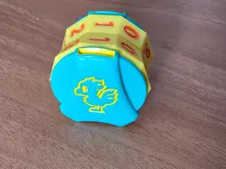 Magic MTG Final Fantasy Chocobo Yellow Click Wheel Life Counter Bundle Spinner - Image 1