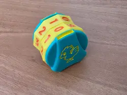 Magic MTG Final Fantasy Chocobo Yellow Click Wheel Life Counter Bundle Spinner - Image 2