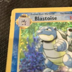 Pokemon Blastoise Base Set Holo Rare Card 2/102 100HP High. Play - Image 2