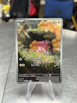 Pawmi Illustration Rare SV: Paldean Fates 226/091 NM Pokemon TCG - Image 1