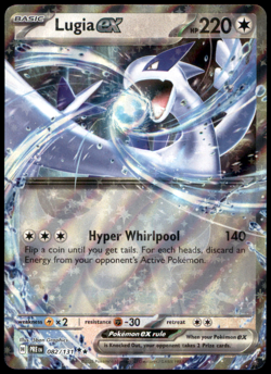 Lugia ex 082/131 SV: Prismatic Evolutions Double Rare Holo NM Pokemon TCG - Image 1