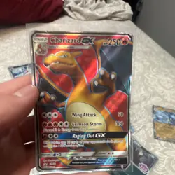 Pokemon Charizard GX Ultra Rare Full Art Holo 20/147 Sm-Burning Shadows 250 HP - Image 1
