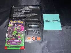 Heavy! 22.34g Pokemon SHROUDED FABLE Booster Pack - New & Factory Sealed - Image 1
