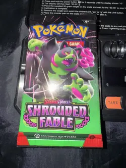 Heavy! 22.34g Pokemon SHROUDED FABLE Booster Pack - New & Factory Sealed - Image 3