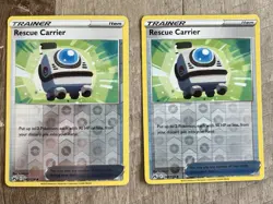 Rescue Carrier X2 142/159 Pokemon Crown Zenith Uncommon Near Mint Reverse Holo - Image 1