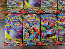 10x Mega Evolution Booster Packs, Includes Miscuts, Factory Sealed Pokemon - Image 4