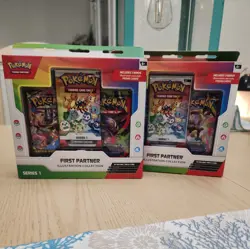 Pokemon TCG First Partner Illustration Collection (Series 1) X2 New & Sealed - Image 1