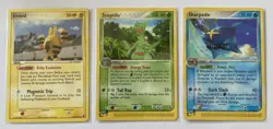 3x Pokemon Card Lot - All Vintage Rare - Sceptile, Sharpedo & Elekid - NM - 1¢ - Image 1