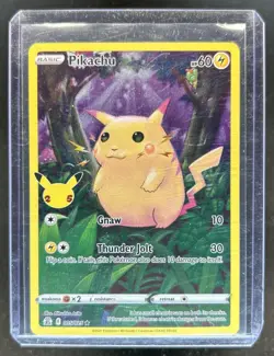 2021 Pokemon SWSH Celebrations Pikachu Holo #005/025 - Image 1