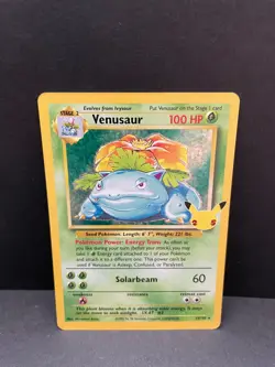 Venusaur 15/102 Classic Collection Celebrations: Classic Collection Pokemon NM - Image 1