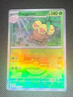 Exeggutor 002/131 Master Ball Reverse - Prismatic Evolutions Pokemon Card - NM - Image 1