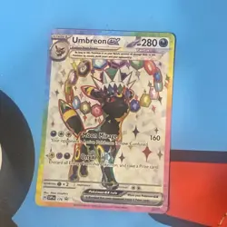 Pokemon TCG Umbreon EX Svp176 Premium Figure Collection Promo - Image 1