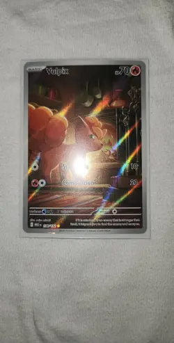 Pokemon TCG Vulpix 138/132 Illustration ME01 Mega Evolution NM/M Condition - Image 2