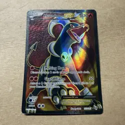 Pokemon Houndoom EX 170 HP Full Art Ultra Rare Holo 153/162 Breakthrough Eng - Image 1
