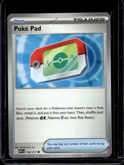 2026 Pokemon Ascended Heroes Poke Pad Common #198/217 - Image 1
