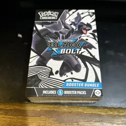 Pokemon TCG: Scarlet & Violet Black Bolt Booster Bundle - Factory Sealed - Image 1