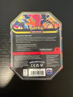 Pokemon TCG: Mega Charizard Y ex Tin - Brand New, Factory Sealed Booster Packs - Image 2