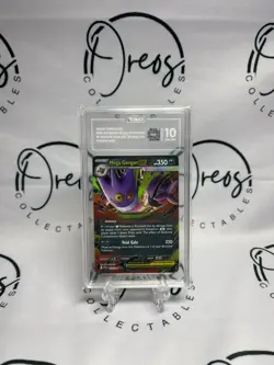 2025 Pokemon ME Phantasmal Flames 056/094 Mega Gengar EX RR TAG 10 - Image 1