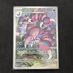 Pokemon TCG Drapion 97/88 Perfect Order Full Art Illustration Rare NM - Image 1