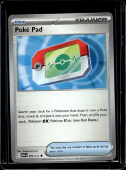 2026 Pokemon Ascended Heroes Poke Pad Common #198/217 - Image 1