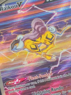 Raikou V GG41/GG70 Pokemon TCG Crown Zenith: Galarian Gallery Holo - Image 2