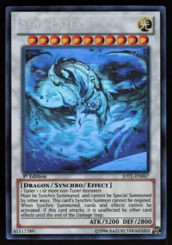 Star Eater (Ghost Rare) JOTL-EN047 1st Edition Ghost Rare YU-GI-OH - Image 1