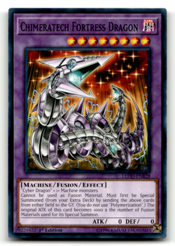 Chimeratech Fortress Dragon LEDD-ENB28 1st Edition Common Legendary Dragon Decks - Image 1