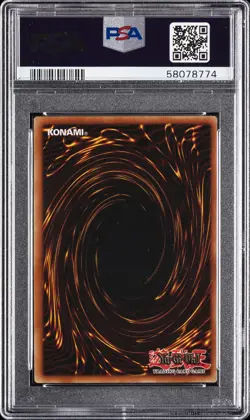 2003 YU-GI-OH! LEGACY OF DARKNESS 1ST EDITION THE HUNTER WITH 7 WEAPONS PSA 10 - Image 2