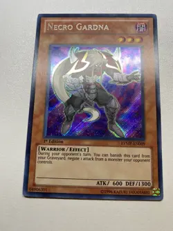Yugioh Necro Gardna1st Edition Secret Rare RYMP-EN009 MP - Image 1