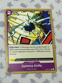 Gamma Knife OP05-077 C Awakening of the New Era - ONE PIECE Card Game NM English - Image 1