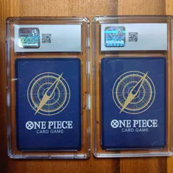 One Piece JPN Carrying On His Will Portgas D Ace & Monkey D Luffy CGC 10 Gem Lot - Image 4