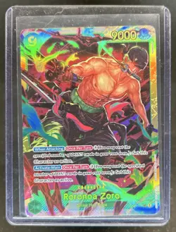 2024 One Piece The Best Roronoa Zoro Secret Rare #OP06-118 - Image 1