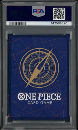 2025 One Piece OP13 En #058 Monkey D. Luffy Treasure Rare PSA 10 GEM MINT - Image 2