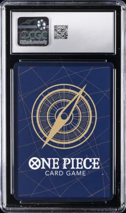 2024 ONE PIECE JPN STRONGEST 3 BROTHERS #P-075 MONKEY D. LUFFY CGC 10 GEM MINT - Image 2