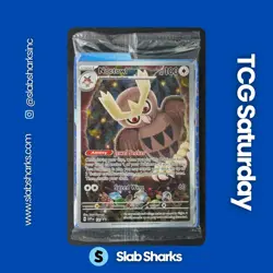 2023 POKEMON SV BLACK STAR PROMO STELLAR CROWN ETB #141 NOCTOWL - Image 1