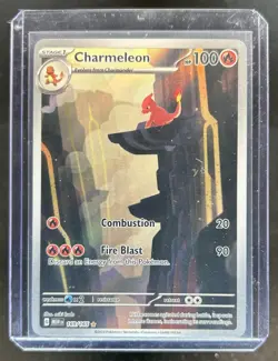 2023 Pokemon SV 151 Charmeleon Illustration Rare #169/165 - Image 1