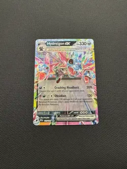 Pokemon TCG Hydreigon ex 119/191 Sv08: Surging Sparks Double Rare Near Mint - Image 2