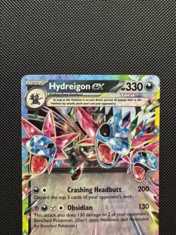 Pokemon TCG Hydreigon ex 119/191 Sv08: Surging Sparks Double Rare Near Mint - Image 3