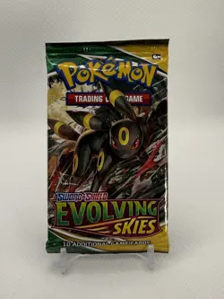 Pokemon TCG Sword & Shield Evolving Skies Booster Pack Factory Sealed! 820650808777 - Image 1