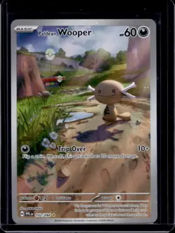 2025 Pokemon Phantasmal Flames Paldean Wooper Illustration Rare #102/094 - Image 1