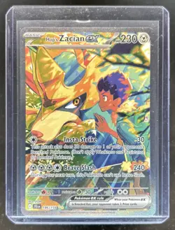 2025 Pokemon Journey Together Hop's Zacian ex #186/159 - Image 1