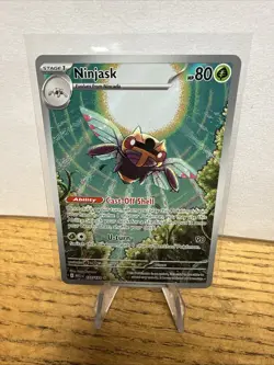 Ninjask 137/132 Me01: Mega Evolution Illustration Art Rare Pokemon TCG - Image 1