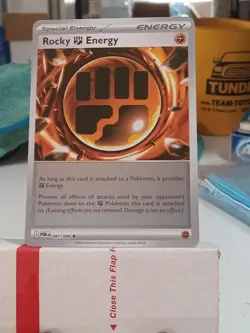 ROCKY ENERGY 087/088 POKEMON PERFECT ORDER ME03 REVERSE HOLO - Image 1