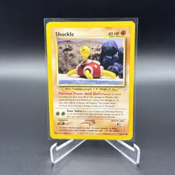 🔥Shuckle 51/64 Common Pokemon Neo Revelation Unlimited WOTC LP 2001 - Image 1