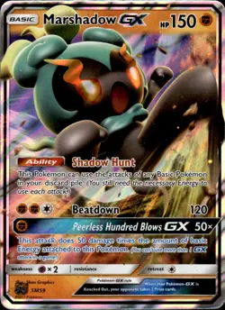 Marshadow GX SM59 Holo - Pokemon SM Promos - MP - Image 1
