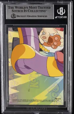 2000 POKEMON TV ANIMATION SERIES 3 PUZZLE #P06 POKEMON PUZZLE 6 BGS 8.5 - Image 2