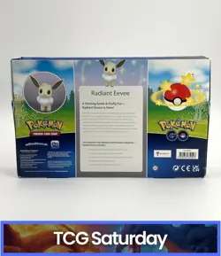 2022 POKEMON SWORD & SHIELD POKEMON GO PREMIUM COLLECTION RADIANT EEVEE SEALED - Image 2