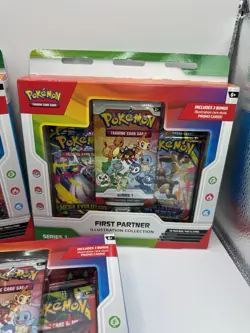 Lot of 3 - Pokemon TCG First Partner Illustration Collection Series 1 - SEALED - Image 4