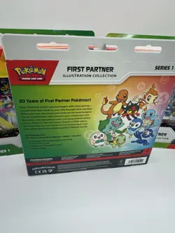 Lot of 3 - Pokemon TCG First Partner Illustration Collection Series 1 - SEALED - Image 5